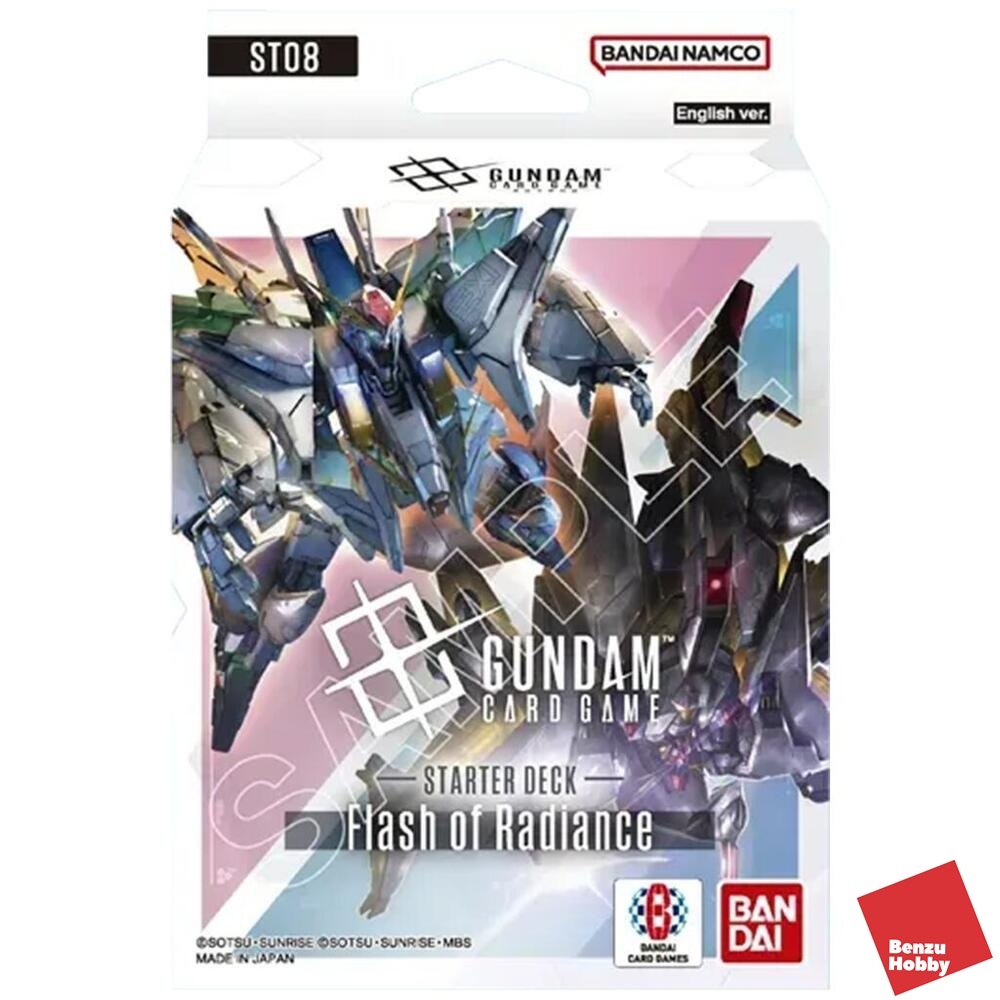 Starter Deck 08: Flash of Radiance (ST08) Gundam Card Game English Version