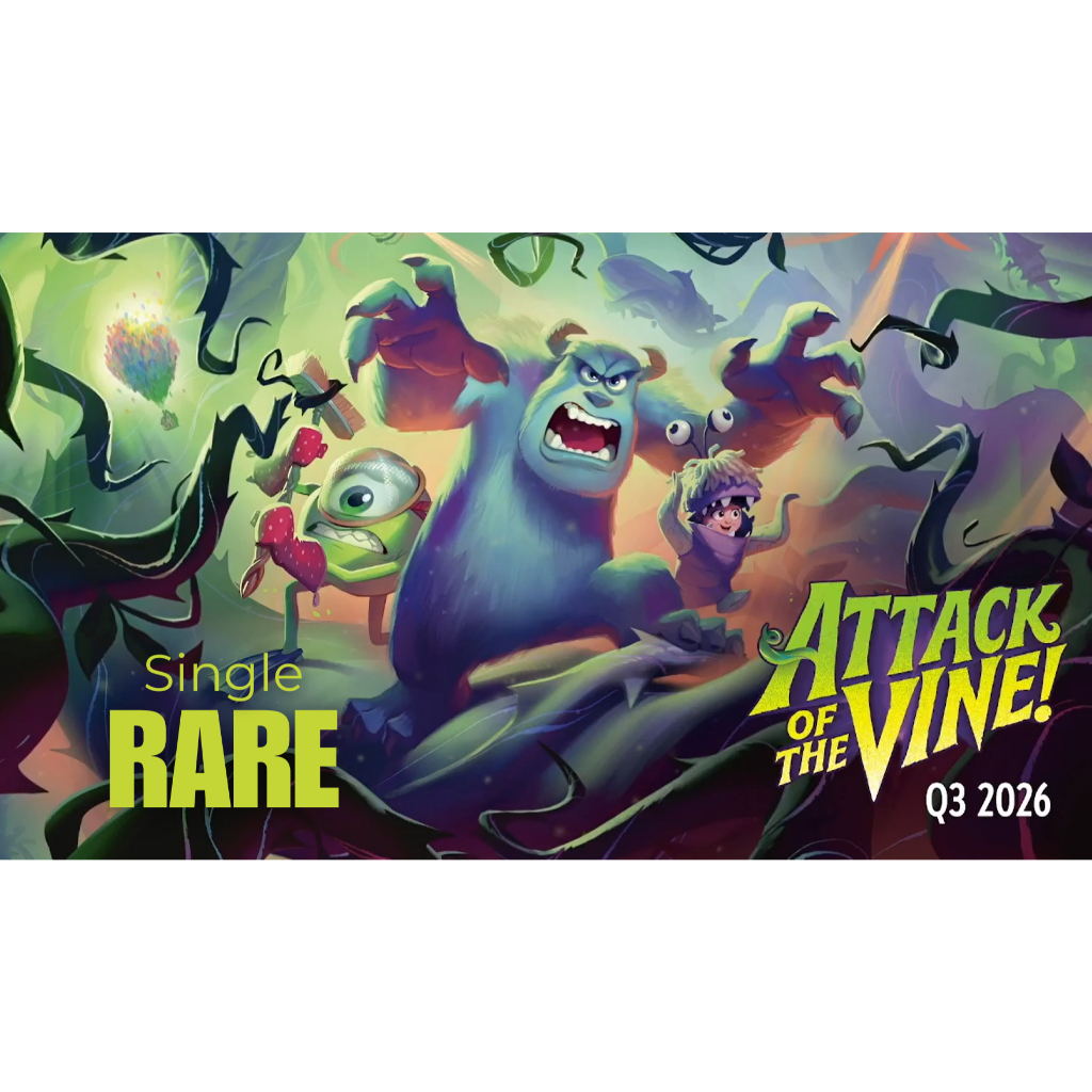 Disney Lorcana Set 13 Rare Attack of the Vine Single Card EN13 R ENG