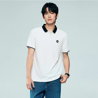 GIORDANO(Online Exclusive) เสื้อโปโลผู้ชาย Men's Colorblock UV-Protection Polo 13016316