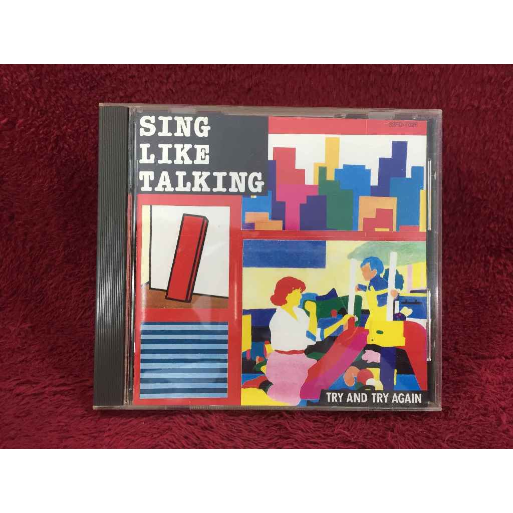 CD Sing Like Talking – Try And Try Again สภาพตามรูปปก AA342-155