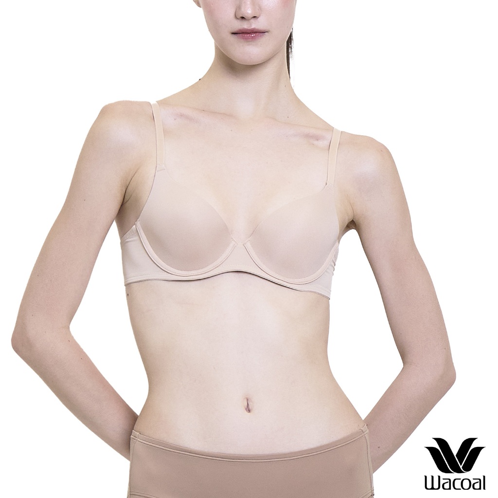 Wacoal Surprise Seamless Bra เสื้อชั้นในกระชับแบบมีโครง รุ่น WB9V07 สีเนื้อ (NN)