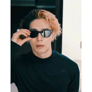 (จัดส่งจากกรุงเทพ)แว่นกันแดด EYEW COOKIE（JACKSสไตล์เดียวกัน） สไตล์เดียวกันสำหรับผู้ชายและผู้หญิง สีดำ