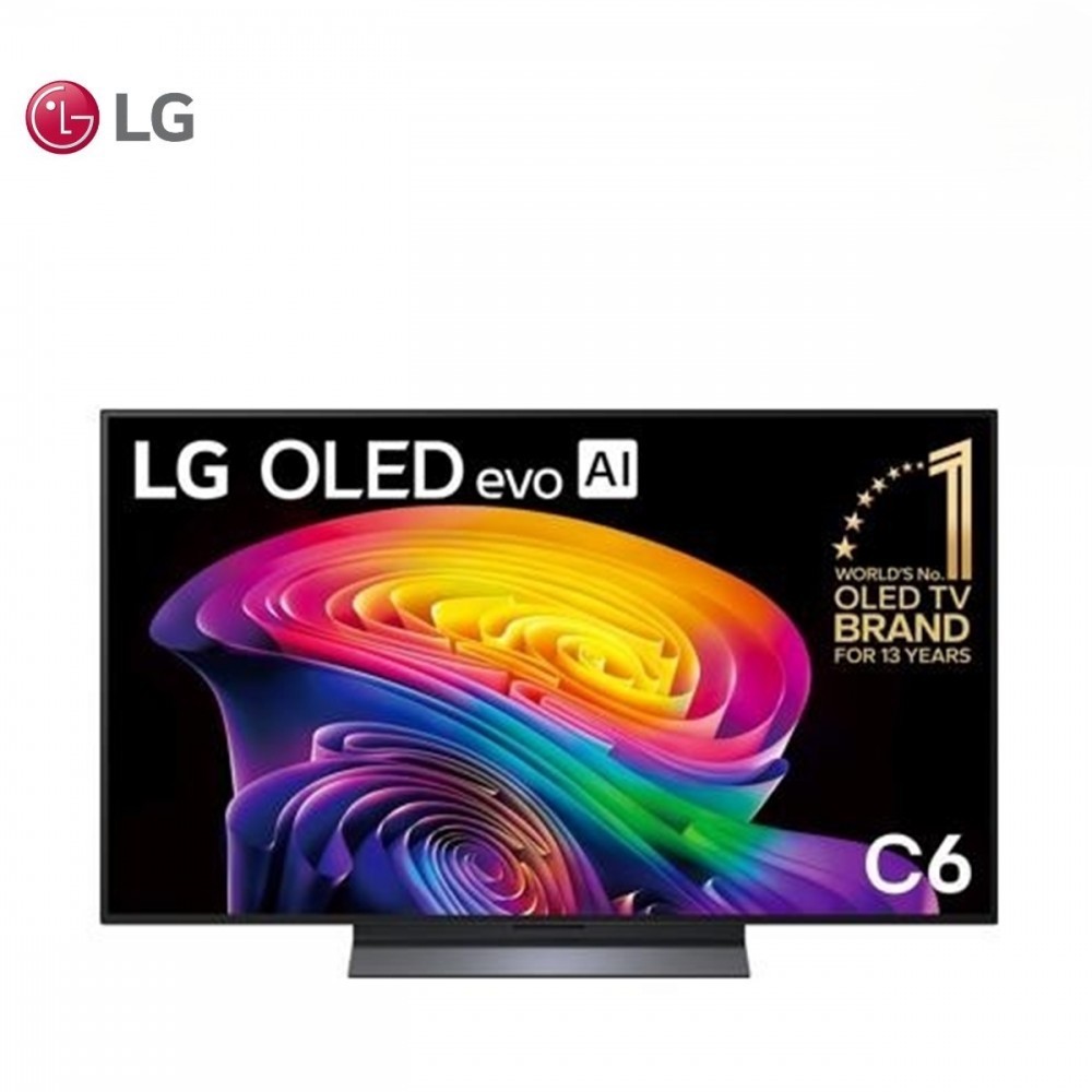 LG OLED evo AI 4K TV รุ่น OLED77C6PSA ทีวีขนาด 77 นิ้ว C6 Series ( 77C6 , 77C6PSA )