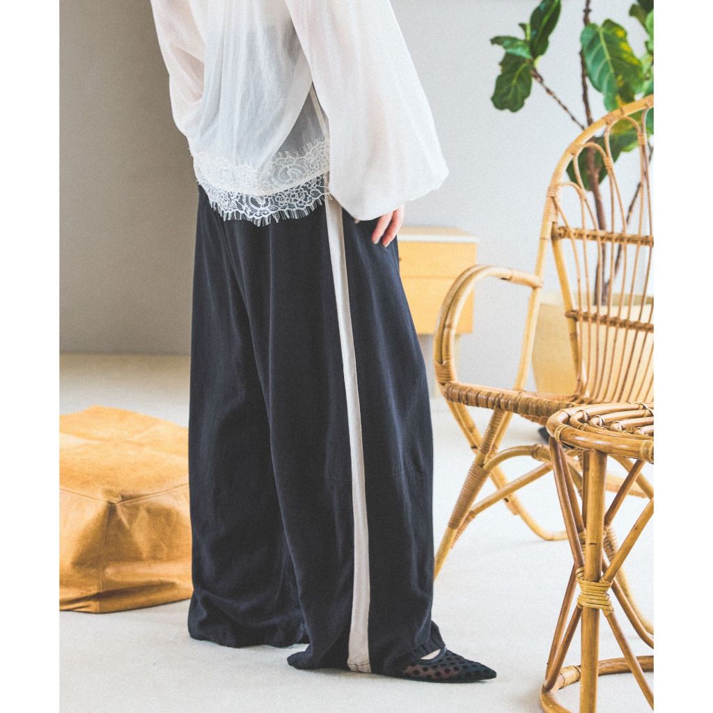 niko and ... กางเกงทรงสวย ผ้านุ่มพลิ้ว Trot Wide Easy Pants