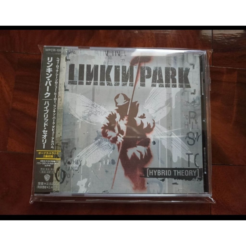 ซัดีเพลง cd music linkin park Hybrid theory แผ่นญี่ปุ่น มือสอง สภาพดี