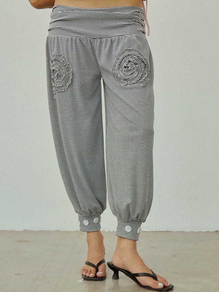 ENDOFMARCH | Fold Capri Pants กางเกงเอวพับ ทรงคาปรี