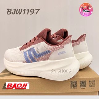 รองเท้าผ้าใบ BAOJI แท้100% BJW 1197 รองเท้าผ้าใบผู้หญิง ไซร้ 37-41(รุ่นใหม่) BAOJI RUNNING