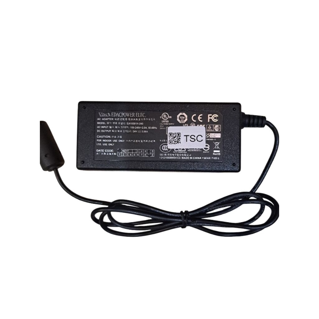 (มือสอง)ADAPTER  24V 2.08A  FOR TSC DA200,201,300,301 Original
