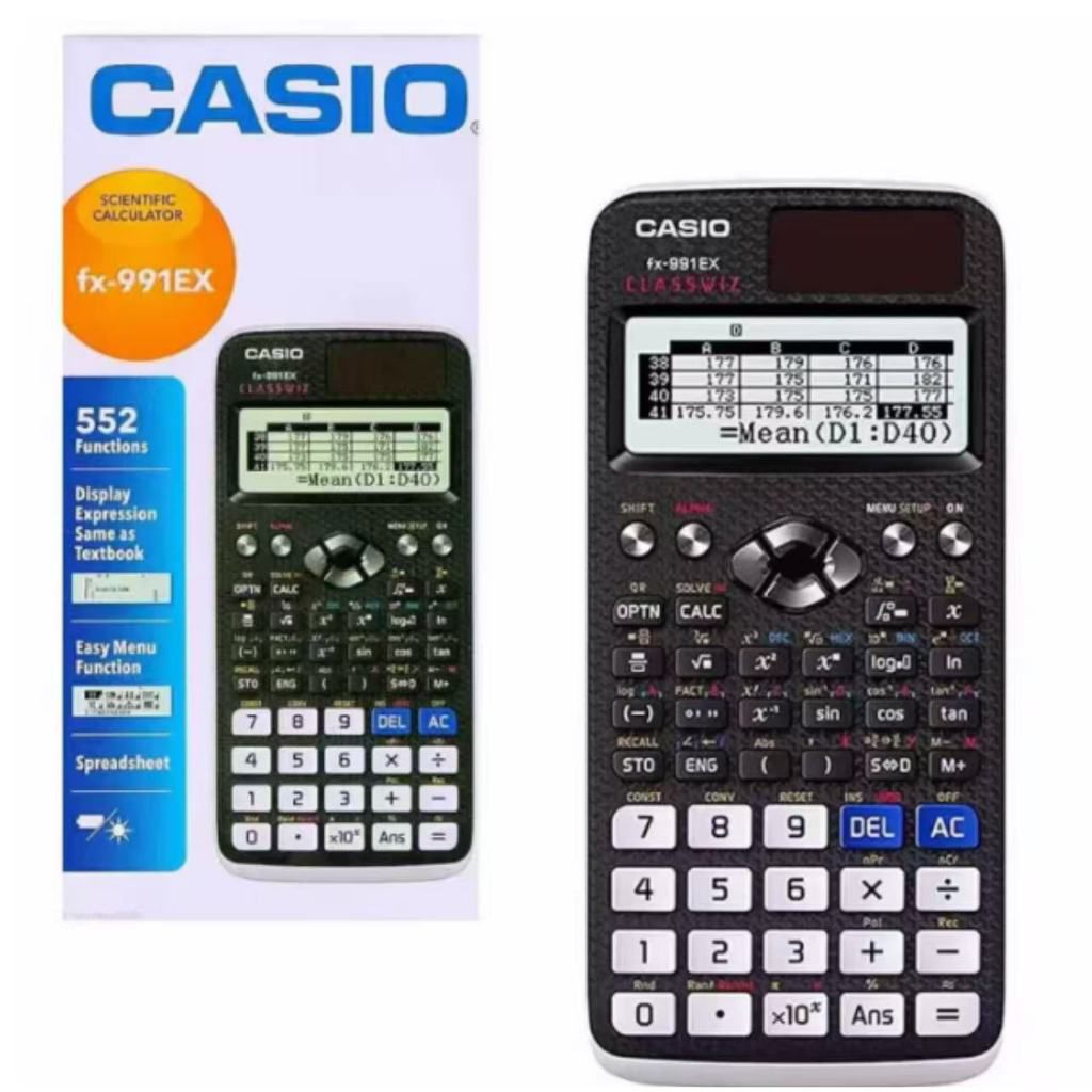เครื่องคิดเลขวิทยาศาสตร์ Casio FX-991EX สำหรับนักเรียน