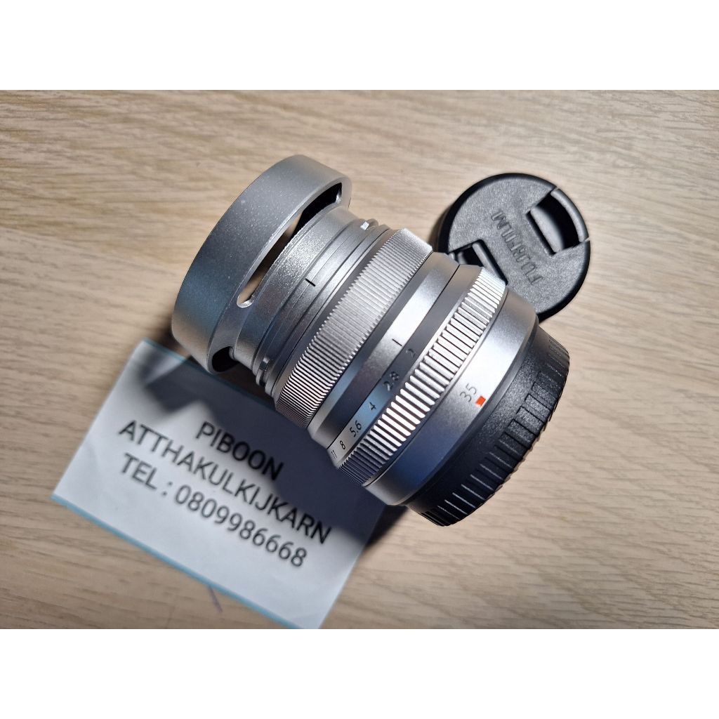 Code 3000 Fuji XF 35mm F2 WR สี Silver Fujifilm Fujinon ฟูจิ