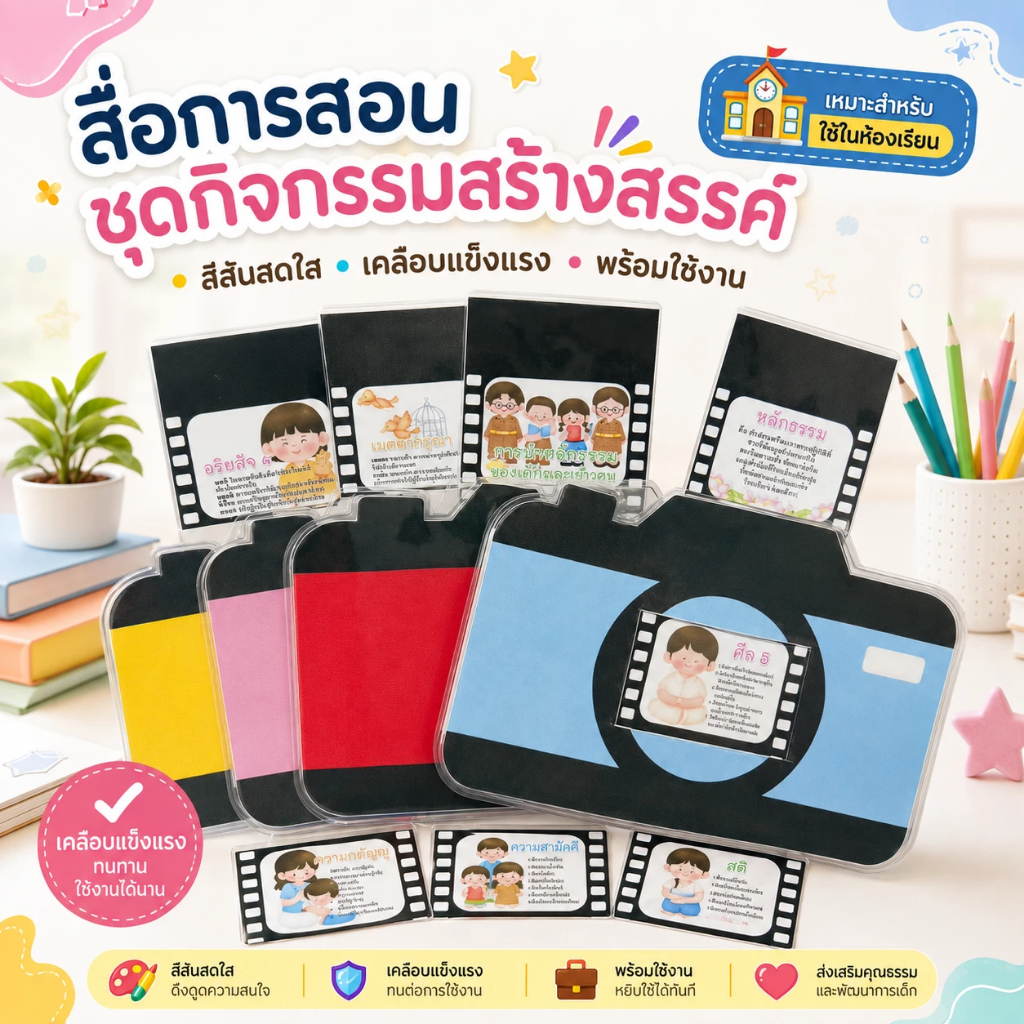 กล้องหลักธรรม(กล่องกระดาษ)
