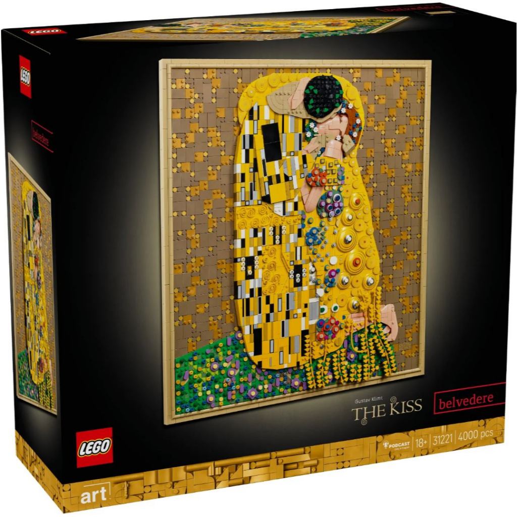 LEGO® Art Gustav Klimt – The Kiss 31221
