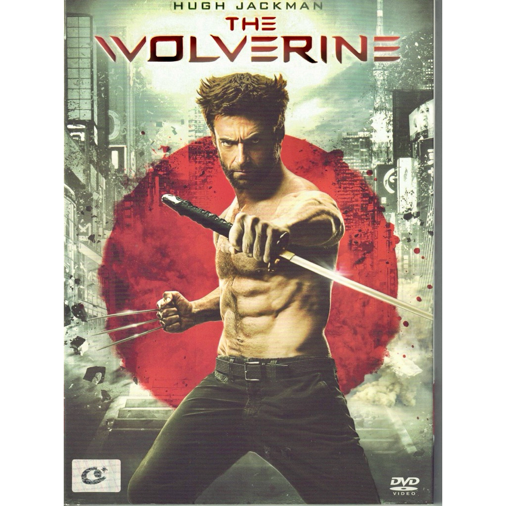 DVD The Wolverine (starring Hugh Jackman) มีเคสสวม พากย์ไทย