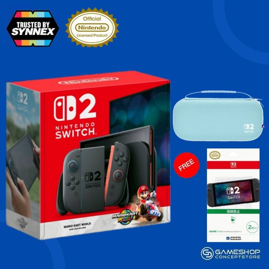 [ส่งด่วน ศูนย์ไทย Synnex 18เดือน] Nintendo Switch 2 : Nintendo Switch 2 Standard / Bundle Mario Kart World