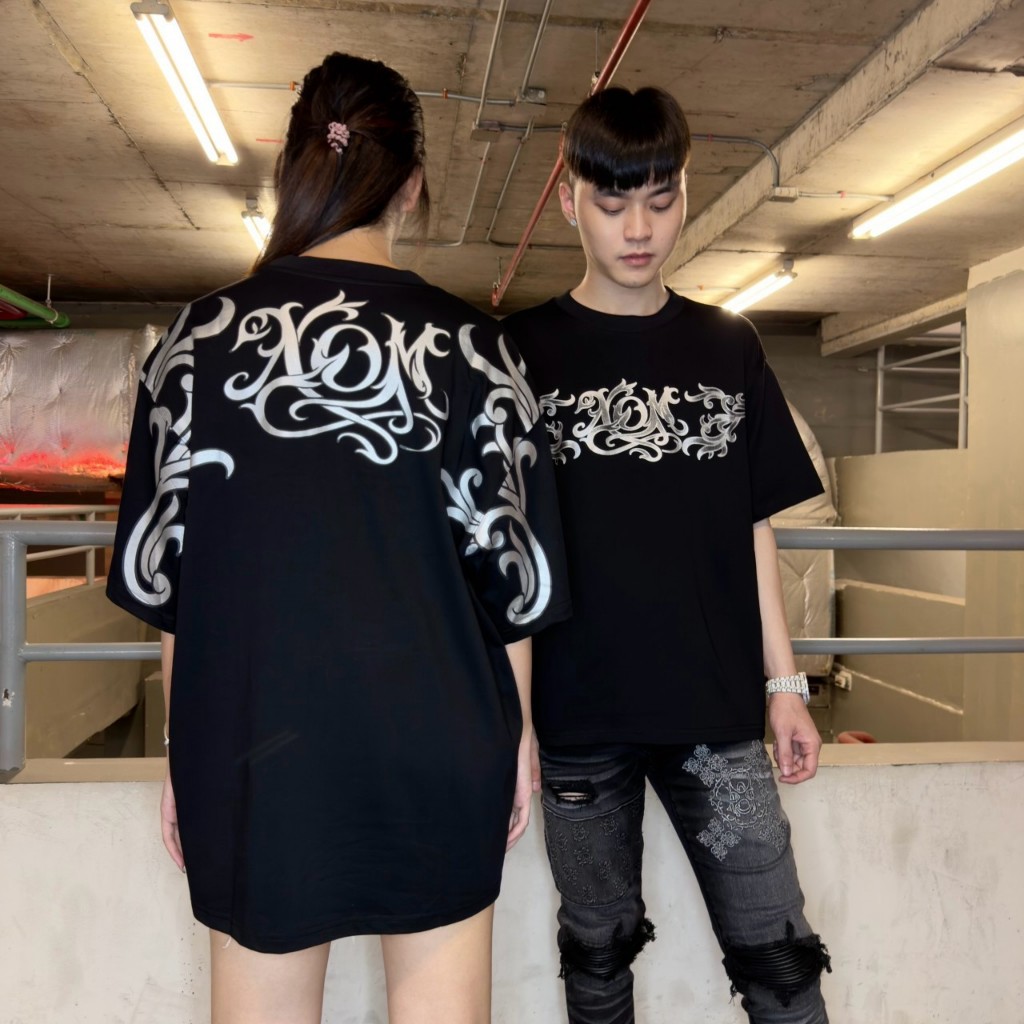 315 เสื้อยืดสกรีนลาย เสื้อยืดแขนสั้น XOMBRAND