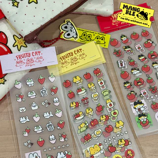 NEW! มีลายใหม่ Fruity club sticker