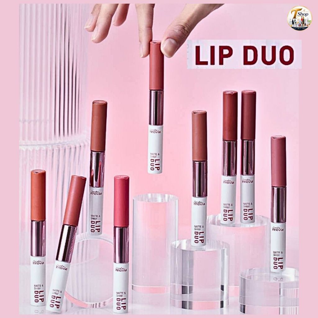 ลิปดูโอ้ ลิปใหม่ ลิปแมท ลิปกลอส ลิปสติก ลิป9เฉดสี ลิปสี ลิปมัน ขายดี giffarine กิฟฟารีน ของแท้