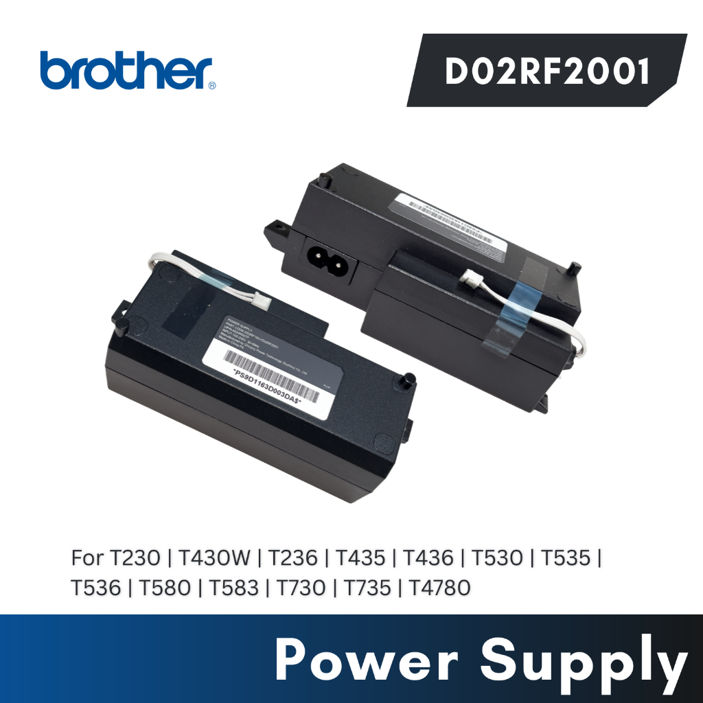 Power Supply (D02RF2001) Brother Pcb Unit Mini21sl 220-240 For T230,T430W,T530DW,T730DW