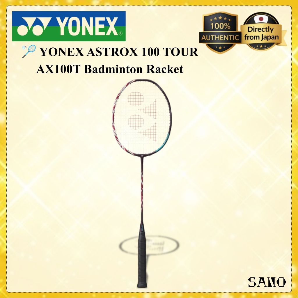 YONEX ASTROX 100 TOUR AX100T Badminton Racket Frame Only Power Performance Kurenai Tournament Play