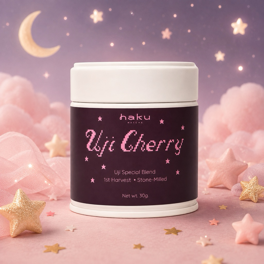 [พร้อมส่ง] HAKU MATCHA UJI CHERRY🍒 [Limited]
