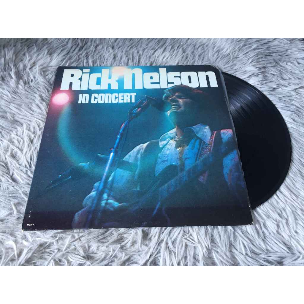 Rick Nelson In Concert - Rick Nelson ขนาด 12 นิ้ว LP G069