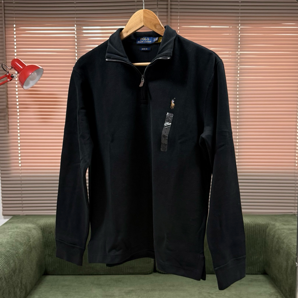 NEW IN 🗞️ Estate-Rib Quarter-Zip Pullover (สินค้าแท้ 100%) 📧 สินค้ามีจำนวนจำกัด ⚠️