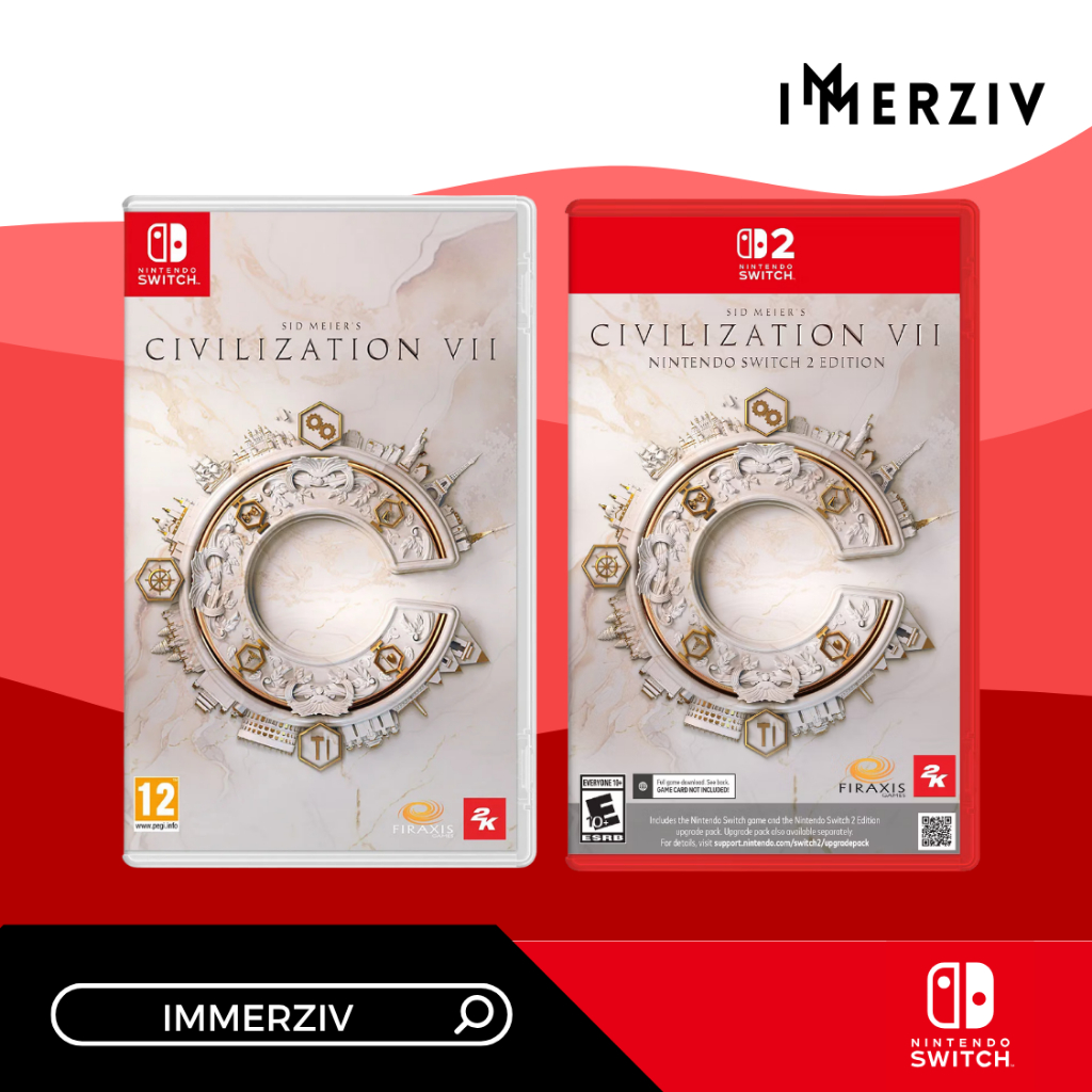 (พร้อมส่ง) SWITCH SID MIER'S CIVILIZATION VII (GAME) (ENG) (BY IMMERZIV)