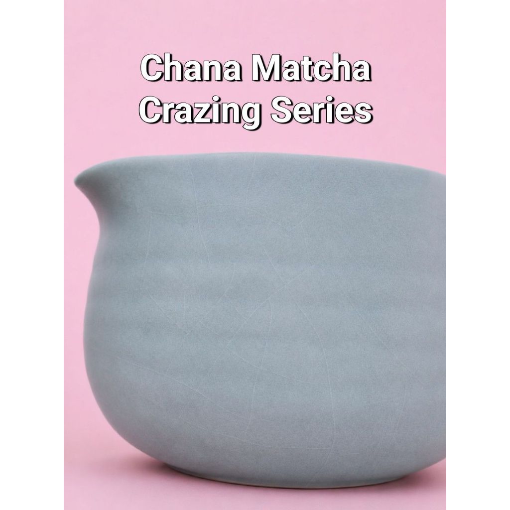 Chana Chawan l Crazing Series l ถ้วยชงมัทฉะ ซีรี่ย์ลายงา