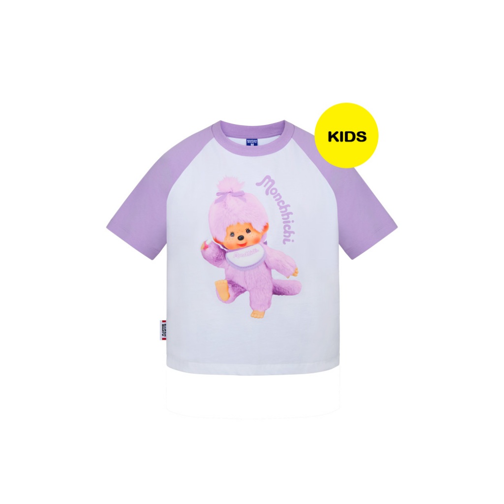 MONCHHICHI VIOLET DREAM TEE (KIDS)