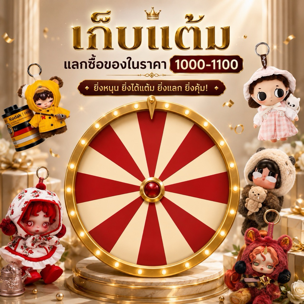 หมุนเก็บแต้มกับ Earthtoy 🔥 เก็บไว้แลกได้ทุกอย่างตามราคา 💕