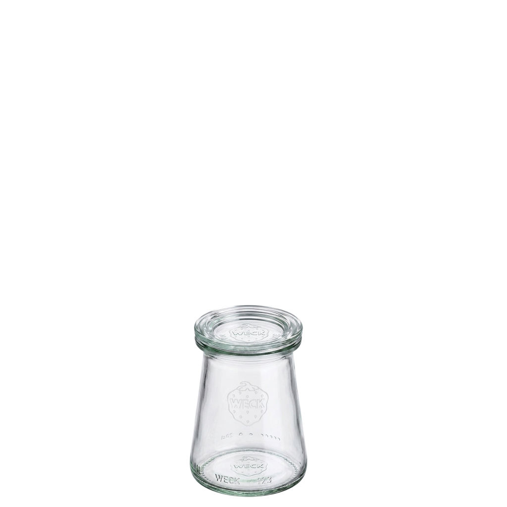 WECK - TRAPEZOID  JAR_120 ML    / ชุดขวดแก้ว  TRAPEZOID JAR_120 ML