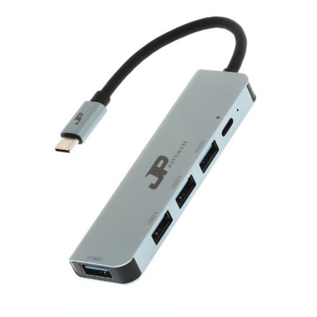P AUTOMATE Converter 5 in1 Type C to USB3.0x1+USB2.0x3+PD100W (JP51C)