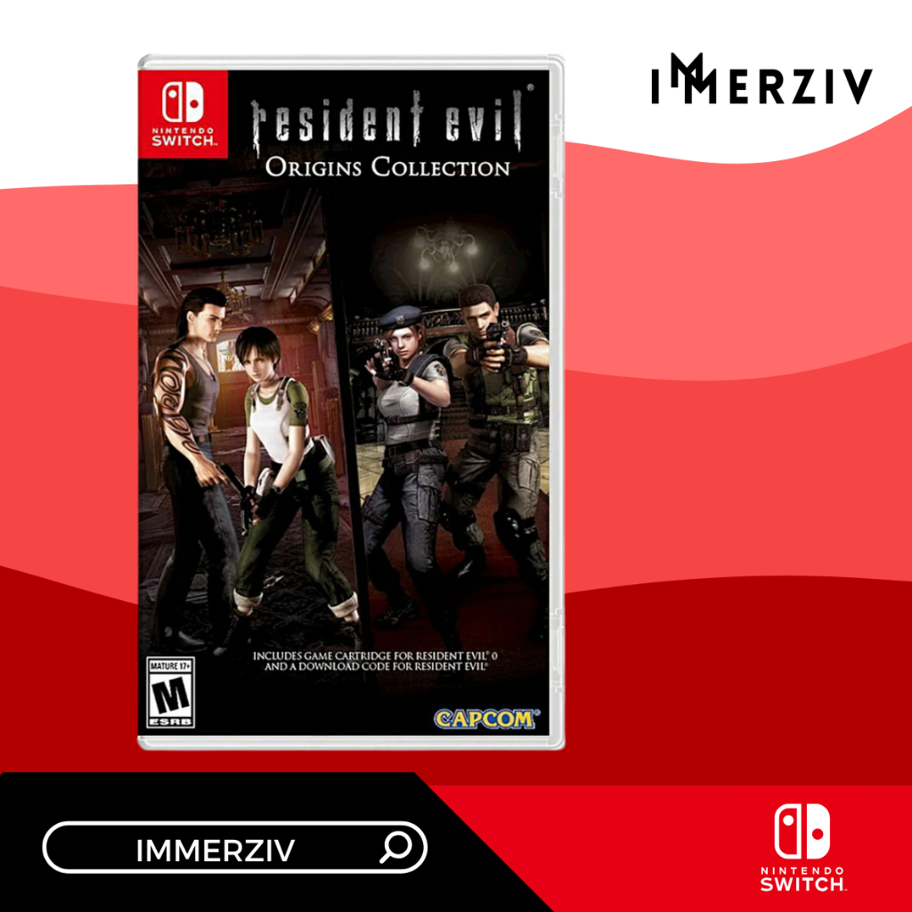 (พร้อมส่ง) SWITCH RESIDENT EVIL ORIGINS COLLECTION (R1/US) (GAME) (ENG)