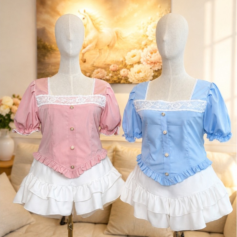 Maharani - Empress Top แกลมพุ่งทะลุจอ - อก 38-46 - #T160