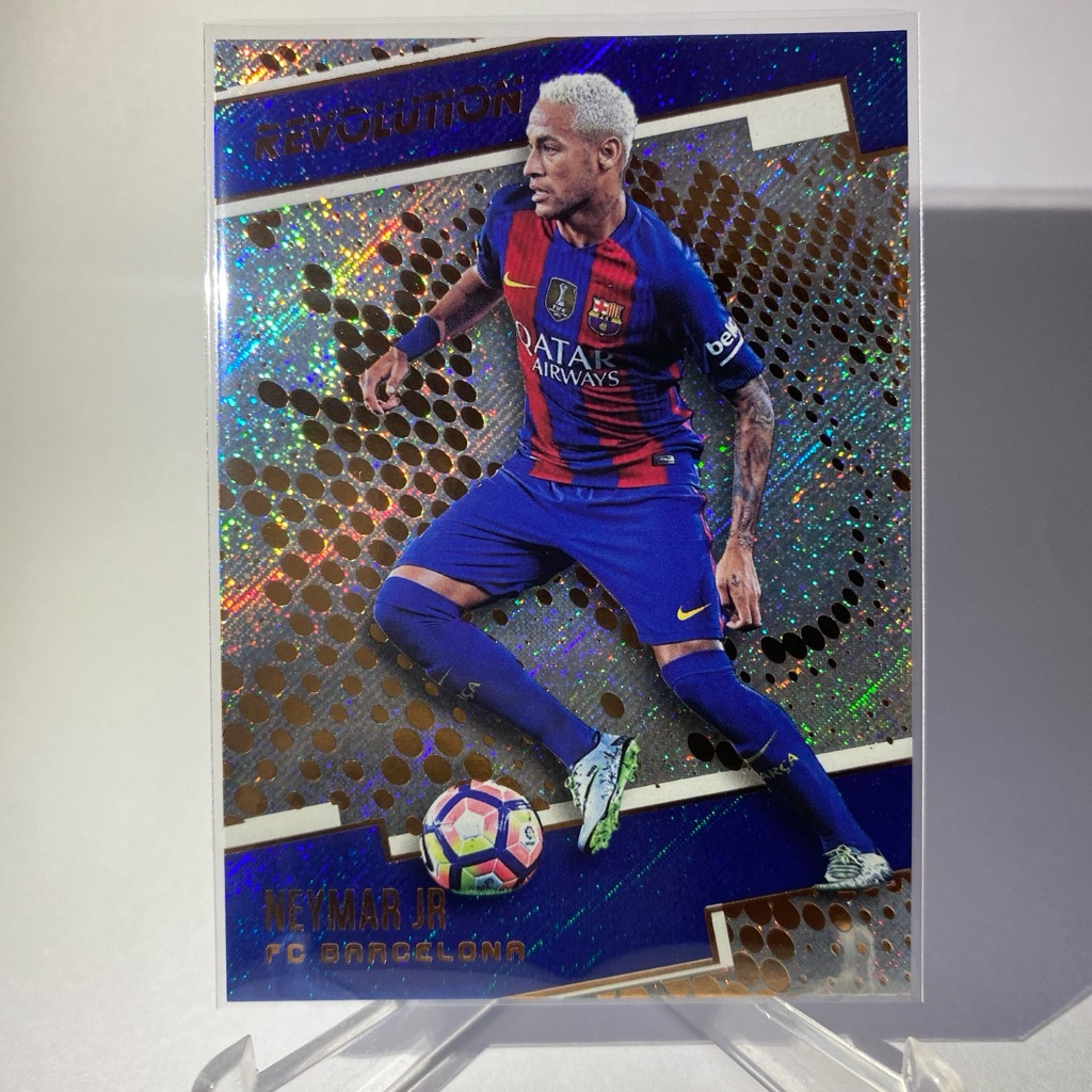 การ์ดนักฟุตบอล NEYMAR JR., BARCELONA, REVOLUTION, PANINI 2017, No.192