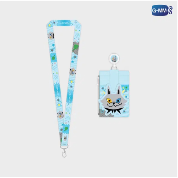 LYKYOU LEATHER MULTI CARD HOLDER WITH STRAP #Lykyou #William #Nut #Lego #Hong #Tui #Lykn (พร้อมส่ง)