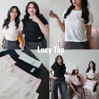 เสื้อยืดแขนสั้น รุ่น Lucy top ผ้าสลาฟพรีเมี่ยม