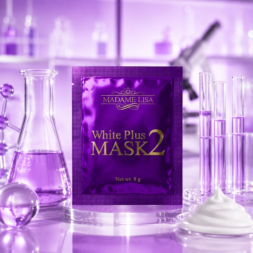 MADAME LISA WHITE PLUS MASK 2 มาดามลิซ่าไวท์พลัสมาส์กสูตร 2 ( ขนาด 8 g)