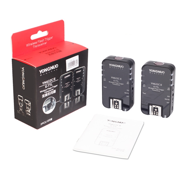 ชุดทริกเกอร์แฟลชไร้สาย Yongnuo YN-622C II รองรับระบบ TTL สำหรับ Canon