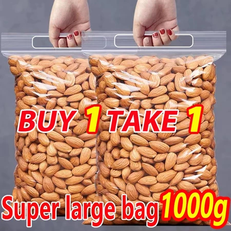 【ซื้อ 1 แถม 1】A+ Almond Nuts Premium Quality | อัลมอนด์เกรดพรีเมี่ยม กรอบ หอมมัน ทานเล่นได้ทุกวัน