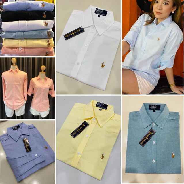 เสื้อเชิ้ตแขนยาว ผ้าOxford ปักม้าเล็กสี ทรงตรงใส่ได้ทั้งชายหญิง สินค้าตรงตามรูป**มีVDOสินค้า**ไม่แน่ใจไซร์ทักสอบถาม
