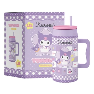 งานลิขสิทธิ์แท้ แก้วซานริโอ้เก็บความเย็น ขนาดความจุ1500ml งานสเตนเลส316 เก็บความเย็นได้นาน
