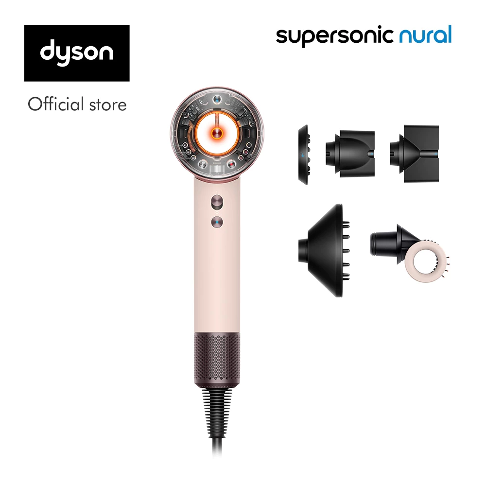 Dyson Supersonic Nural ™ hair dryer (Ceramic Pink/Rose Gold) ไดร์เป่าผม ไดสัน สีชมพู (ไม่มีกล่อง)