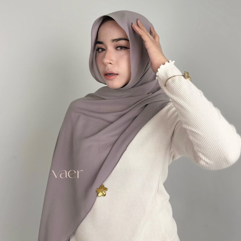 VAER PREMIUM HIJAB ผ้าคลุมชีฟองพรีเมี่ยม 70x180cm