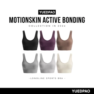 Yuedpao MotionSkin Active Longline Sports Bra (Medium Support) สปอร์ตบรา ซัพพอร์ตปานกลาง บราออกกำลังกาย กระชับ (6 สี)