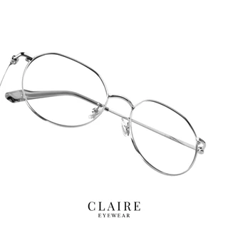 CLAIRE (แว่นสายตาสั้น) รุ่น "Mochi" แว่นกรองแสงสีฟ้า กันแดดUV ออกแดดเปลี่ยน "ชา" | Glasses