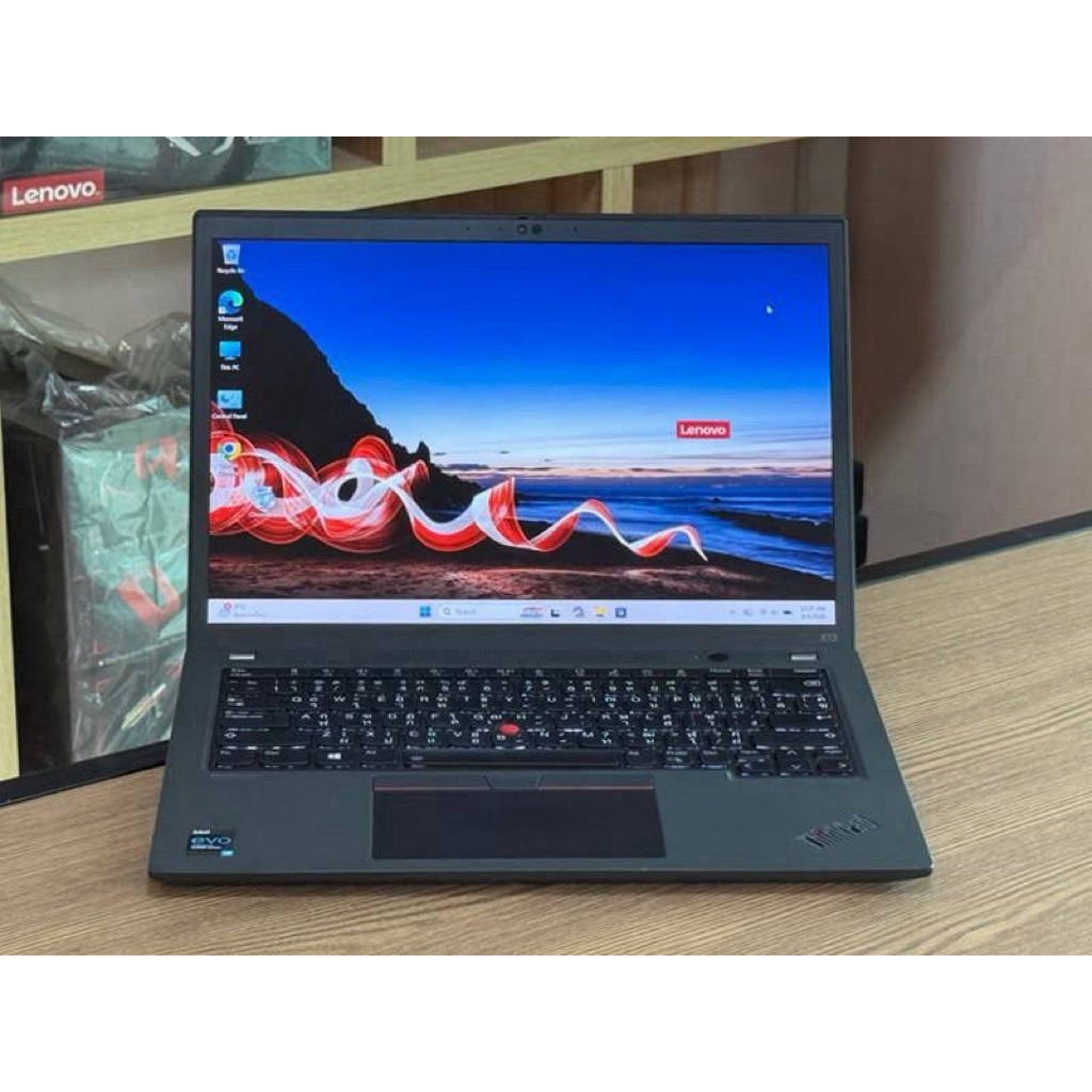 Lenovo Thinkpad X13 Gen 2 i7-1185G7 vPro SSD512GB RAM16GB จอทัสกรีน Win11Pro เครื่องมือสองสำหรับงานท