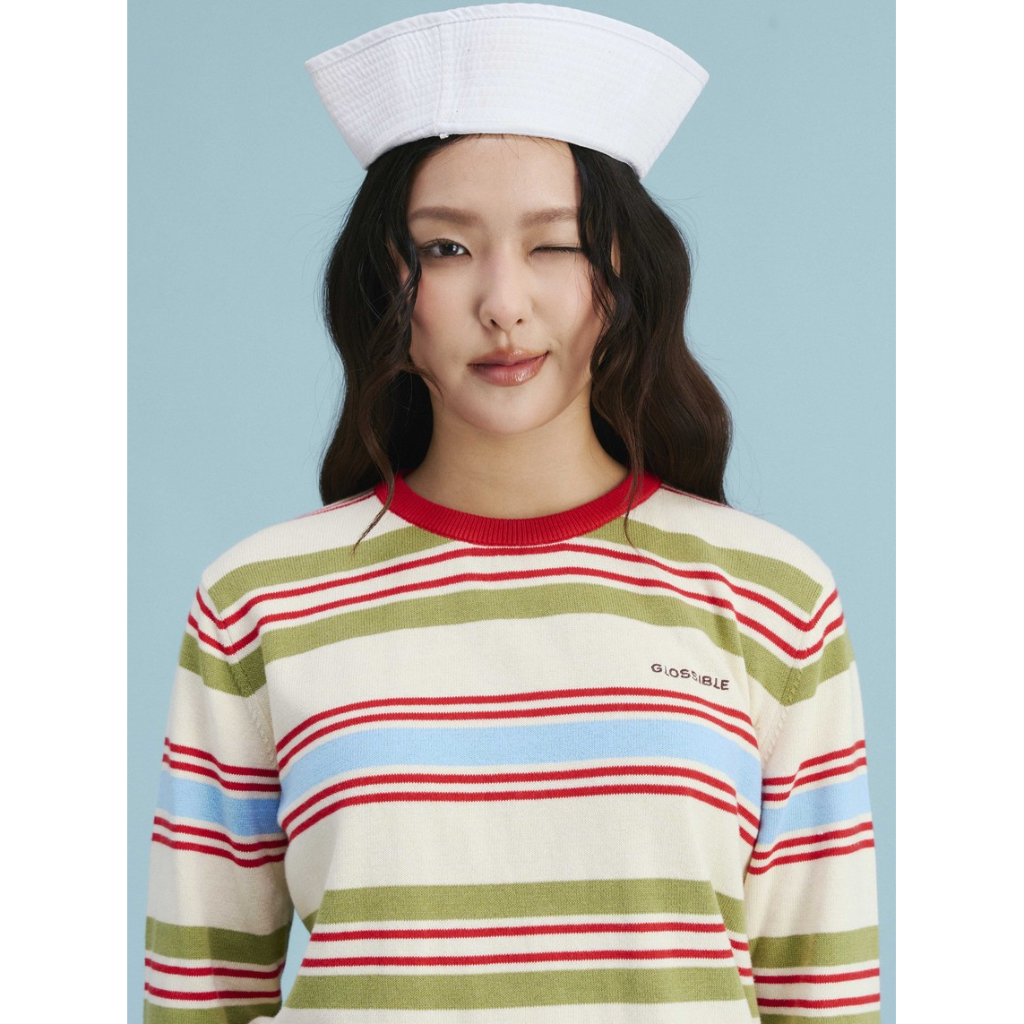 (พร้อมส่ง) GLOSSIBLE.CO ROBBIE KNIT SHIRT
