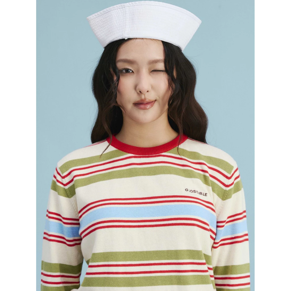 (พร้อมส่ง) GLOSSIBLE.CO ROBBIE KNIT SHIRT