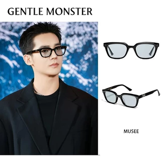 (จัดส่งจากกรุงเทพ)แว่นกันแดดGentle Monster EVEW MUSEE สไตล์เดียวกันสำหรับผู้ชายและผู้หญิง สีดำLILIT ROCOCO